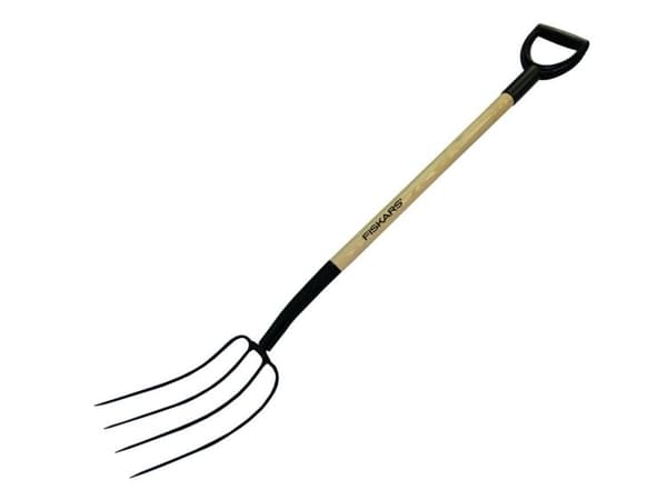 Fiskars kratta 4 tänder med träskaft (1023112)