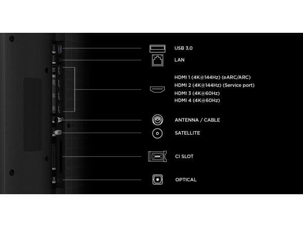 TCL 75RM7L - LED-bakgrunnsbelyst LCD TV