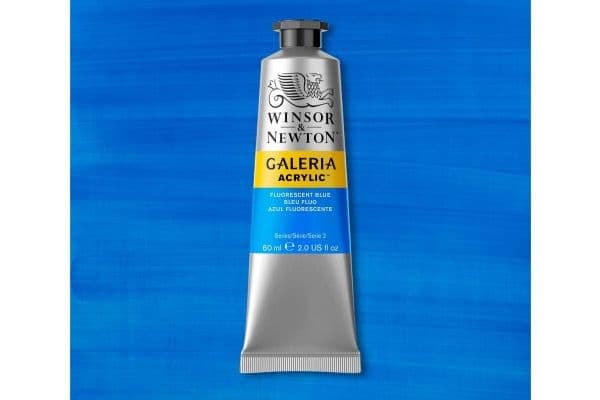 Galeria Acrylic 60ml fluorescent blue
