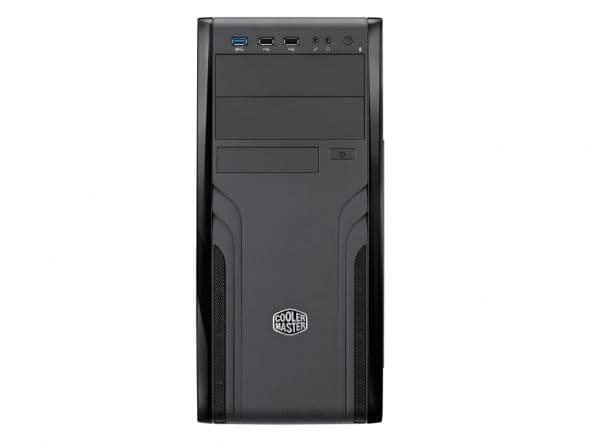 Cooler Master CM Force 500 - Torni - ATX - ei virtalähdettä (ATX / PS/2) - musta - USB/ääni