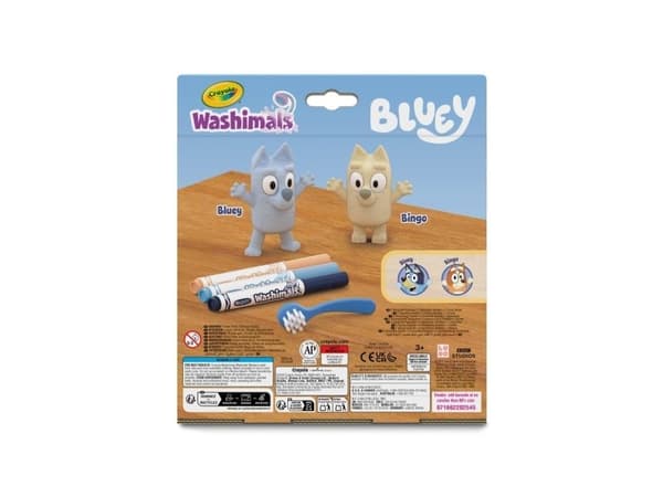 Crayola Scribble Scrubbie Bluey m/2 kjæledyr