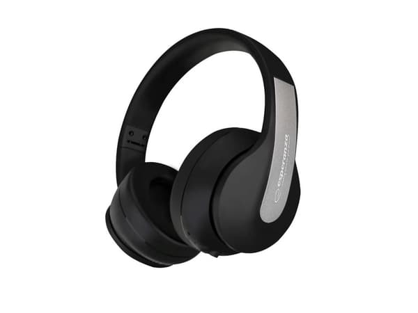 Esperanza EH240 Bluetooth-hodetelefoner med hodebøyle svart