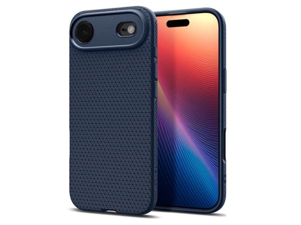 Spigen Liquid Air-skal till iPhone 17 Air - blå