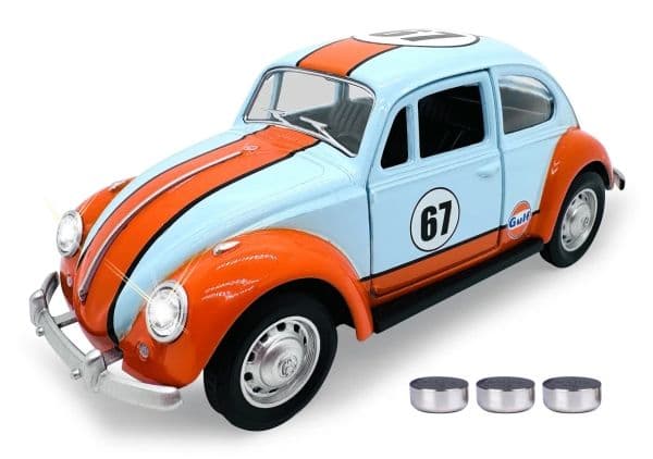 Jamara Volkwagen Classical Beetle 1967, Bil, LR44, Ljusblå, Orange