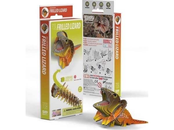 Fat Brain Toys Agama ödlekrage Eugy eco* pussel