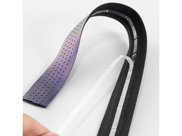 RockBros styretape i silikon perforert med kameleon-effekt – lilla