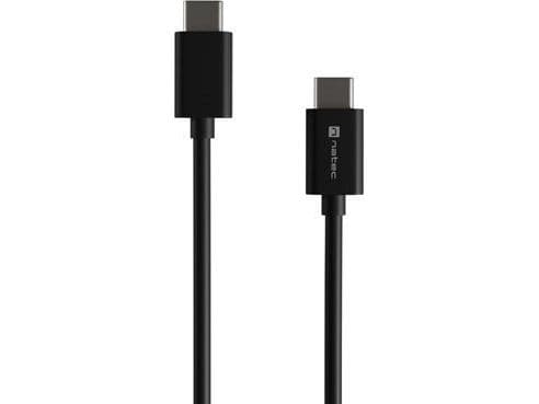Natec USB-C - USB-C 1m musta USB-kaapeli (NKA-2146)