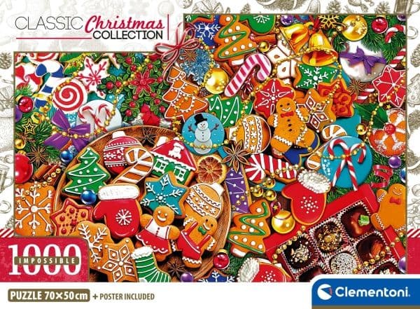 Palapeli Impossible Christmas Treats, 1000 palaa