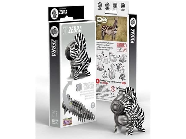Fat Brain Toys Zebra Eugy. Eko* 3D-pussel