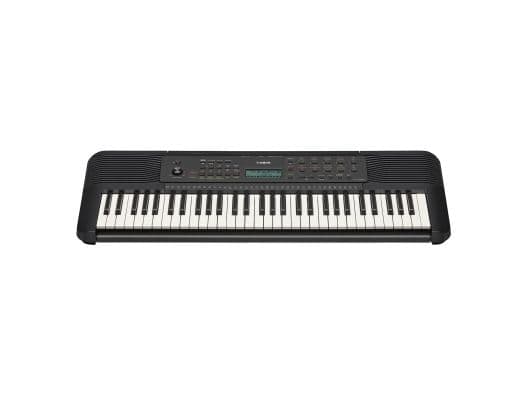 Yamaha PSR-E283, 61 taster, Knapper, Rotasjon, Hvit, Sort, 940 mm, 317 mm