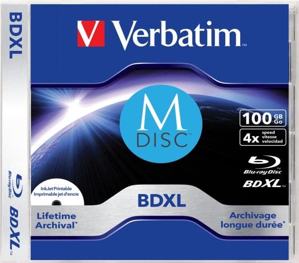 Verbatim M-Disc BD-R Blu-Ray 100GB - 1 pcs