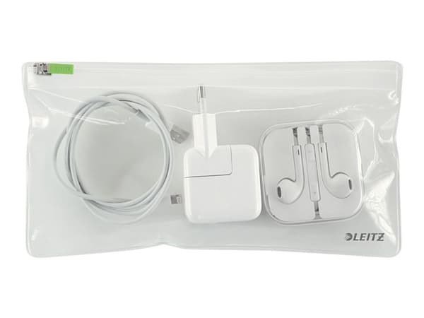 Zipficka Leitz Traveller 4007 Liten klar plast (2 st.)