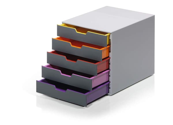 Skuffekabinet Durable VARICOLOR® 5