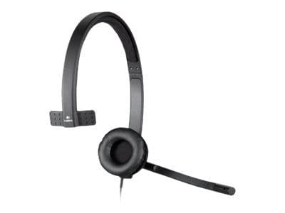 Logitech USB Headset H570e - Hodesett - on-ear - kablet