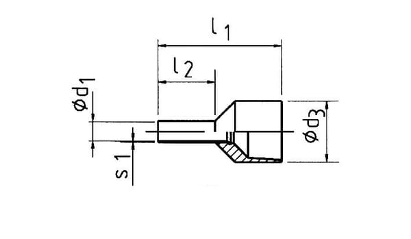 Klauke 43312, 2,5 mm ², 100 styck
