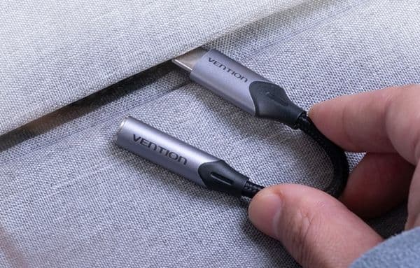 USB Vention Adapter Jack Adapter USB-C to 3.5MM Vention BGJHA 0.1m