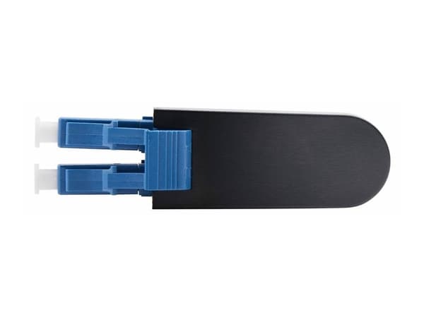 Startech - Loopback-adapter - TAA-kompatibel - LC/UPC enkelläge (hane) - fiberoptisk - duplex - 9 / 125 mikrometer - OS1/OS2 - blå