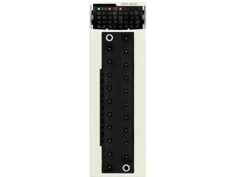 Modicon M340, 16 ind 24V DC, BMXDDI1602