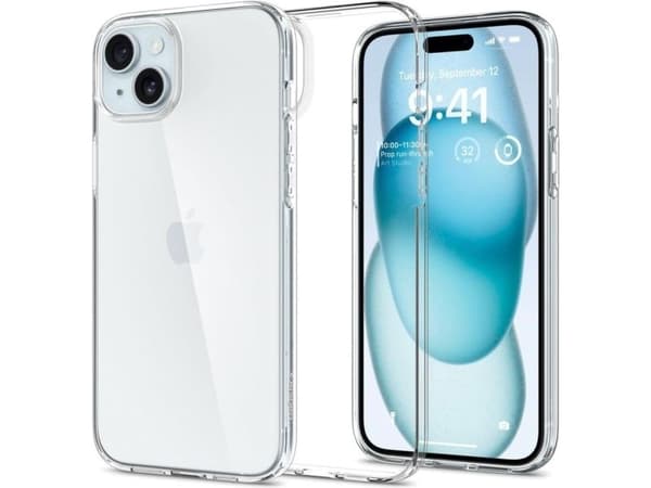 Spigen ACS04887, Mobilskal, Apple, iPhone 14 Plus, 17 cm (6.7"), Transparent