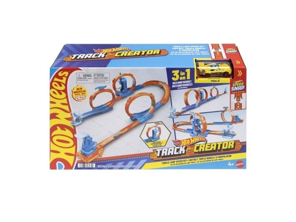 Hot Wheels Track Creator Triple Loop Frenzy