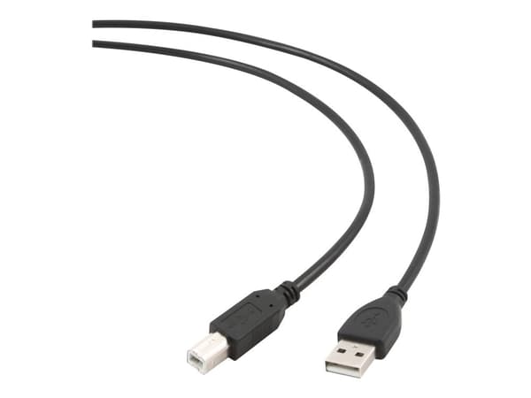 Gembird Professional series - USB-kaapeli - USB (han) til USB Type B (han) - USB 2.0 - 1.8 m - formet - sortti