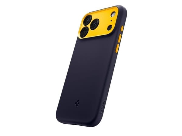 Spigen ACS10260, Mobilskal, Apple, iPhone 17 Pro Max, 17,5 cm (6.9"), Blåbär, Marinblå
