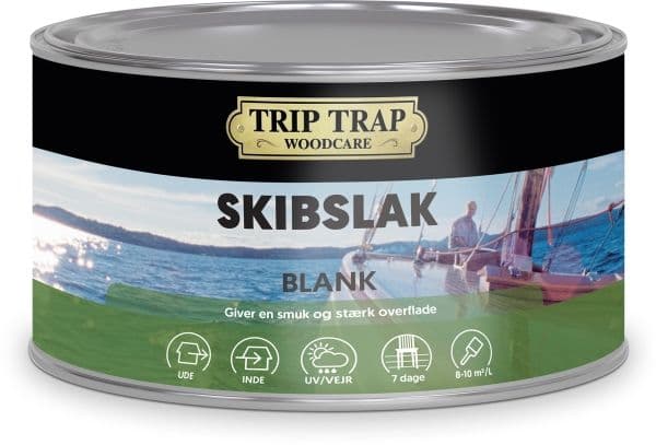 Trip Trap Skibslak, blank glans 90