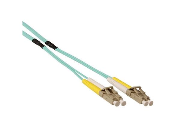 ACT 20 meter multimode 50/125 OM3 duplex robust fiberkabel med LC-stik