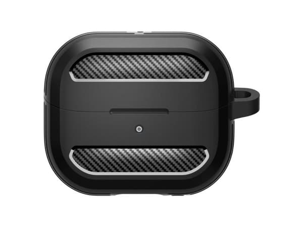 Spigen Rugged Armor, Etui, Termoplastisk polyuretan (TPU), Sort