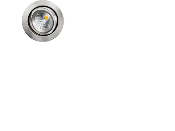 Junistar IsoSafe DimToWarm Brushed Steel 7W