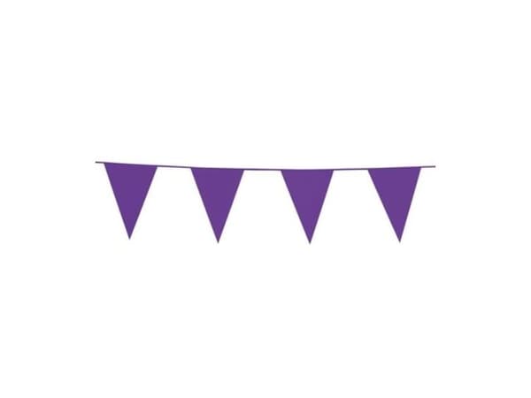 Lilac vimpelguirlande