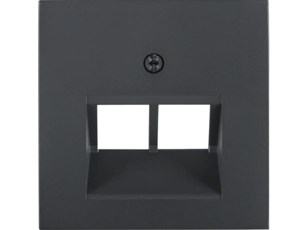 Berker 14091606, Sort, Termoplast, Konvensjonell, Berker, Matte, IP20