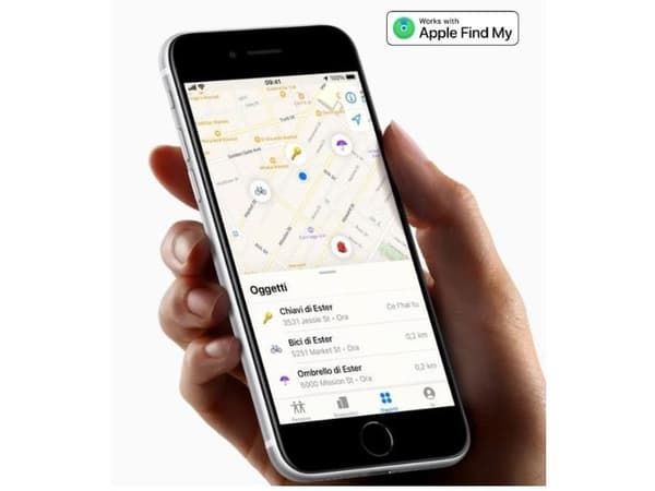 Celly SMARTFINDER - Trådløs sikkerhetsskilt - sort - for Apple iPhone