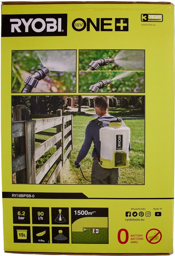 Ryobi RY18BPSB-0 Reppuruisku 18V