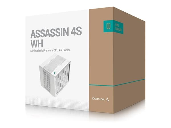 DeepCool ASSASSIN 4S WH, luftkjøler, 14 cm, 61,25 CFM, hvit