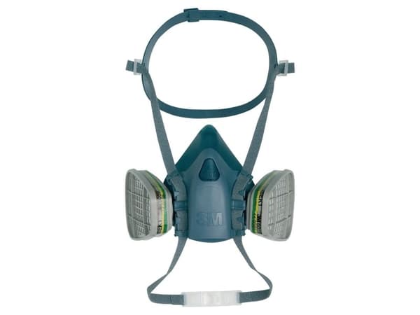 Halvmask 3M 7502, andningsmask, storlek M