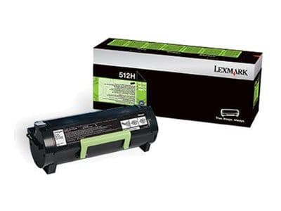 Lexmark 512H, 5000 sivua, Musta, 1 kpl