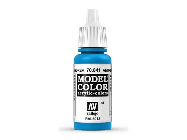 Vallejo 70.841, 17 ml, Blå, Matte, Flaske