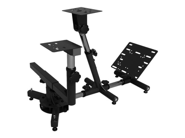 Arozzi Speed - Spilstolhjul/pedalstander - metall - sort