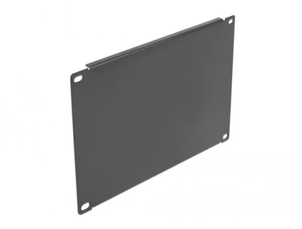 Delock - Blindplate - svart - 4U - 10"