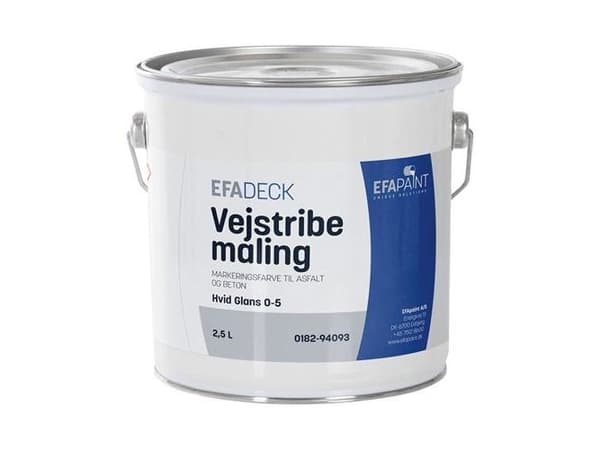 Vejstribemaling Gul 2,5 L