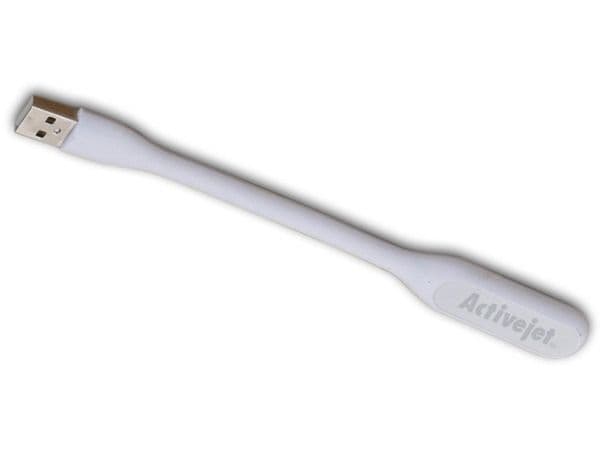 Activejet USB LED-datalampa, vit