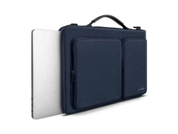 Tech-Protect Defender laptopveske 15–16" – blå