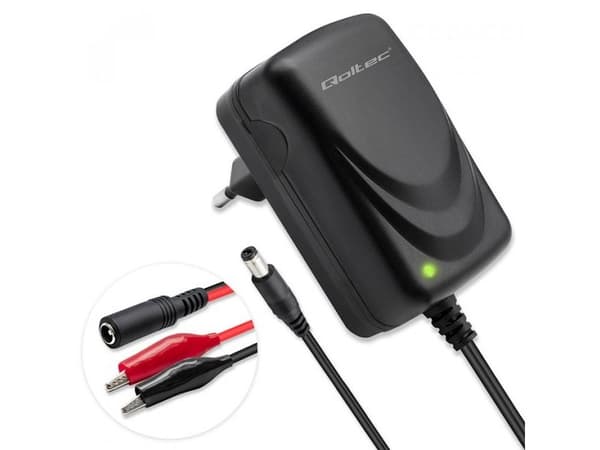 Qoltec batterilader Qoltec 6V/12V 6W batterilader