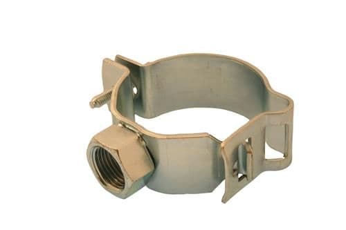 56 mm Rørbærer med 1/2" muffe sort PEH Geberit