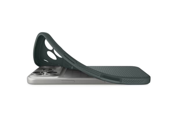 Spigen Liquid Air-deksel for iPhone 17 Pro Max - grønn