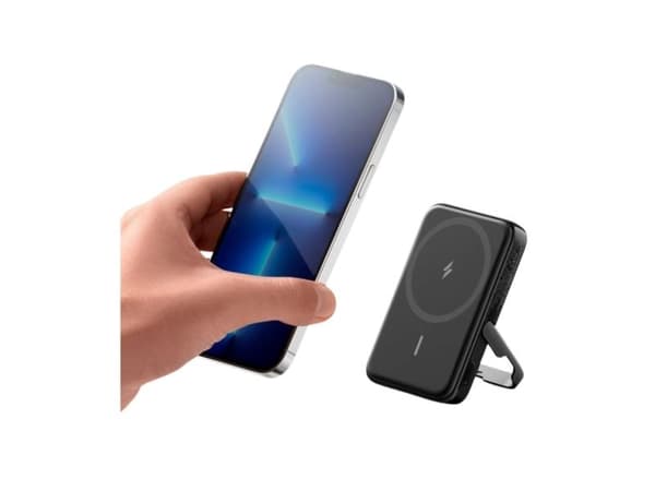 Anker 322 MagGo, 5000 mAh, Trådløs lading, 12 W, Sort
