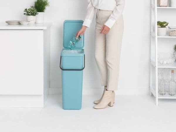 Brabantia Sort & Go, 40 l, Rektangulær, Mynte, Belgia, 267 mm, 341 mm