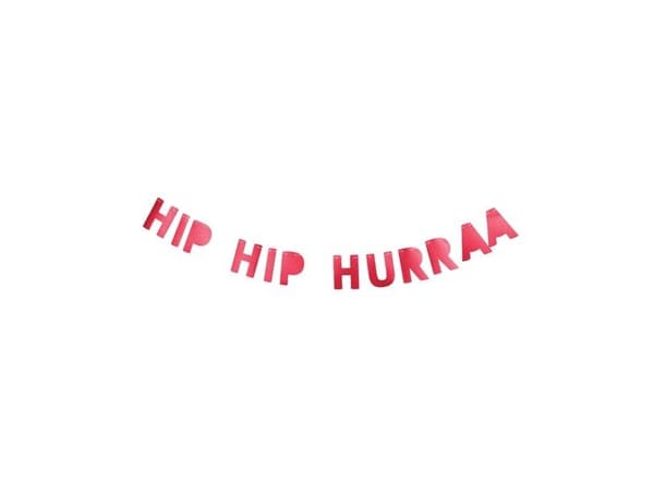Banner Hip Hip Hip Hurraa