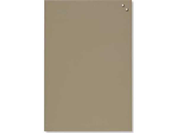 Magneettinen lasitaulu 40 x 60 cm beige